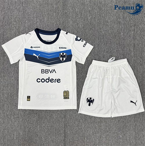 Maglia Calcio Monterrey Bambino Seconda 2025-2026