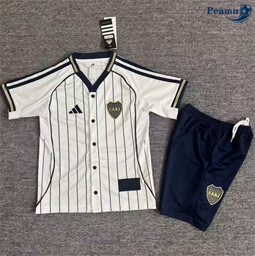 Maglia Calcio Boca Juniors Bambino baseball 2025-2026