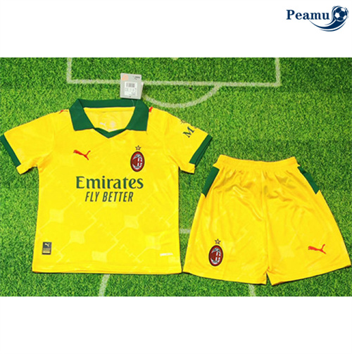 Maglia Calcio AC Milan Bambino Terza 2025-2026
