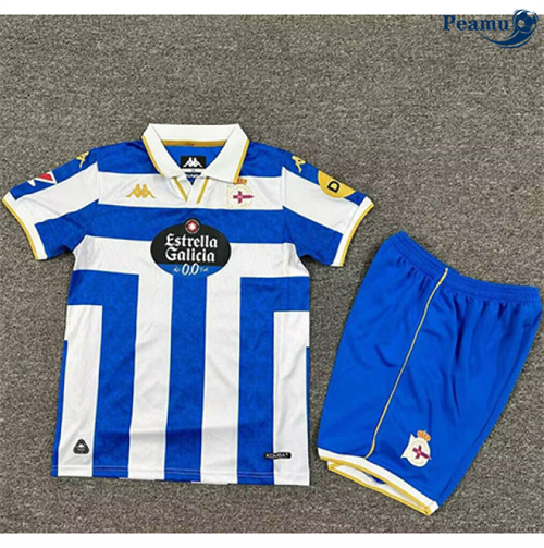 Maglia Calcio Deportivo Bambino Prima 2025-2026