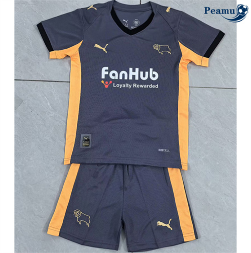 Maglia Calcio Derby County Bambino Seconda 2025-2026