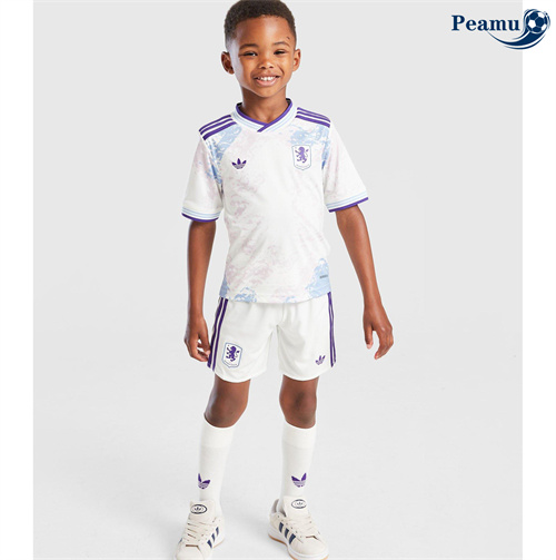 Maglia Calcio Aston Villa Bambino Terza 2025-2026