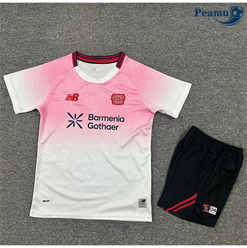 Maglia Calcio Bayer Leverkusen Bambino Seconda 2025-2026