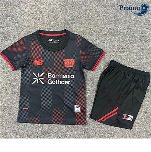 Maglia Calcio Bayer Leverkusen Bambino Prima 2025-2026