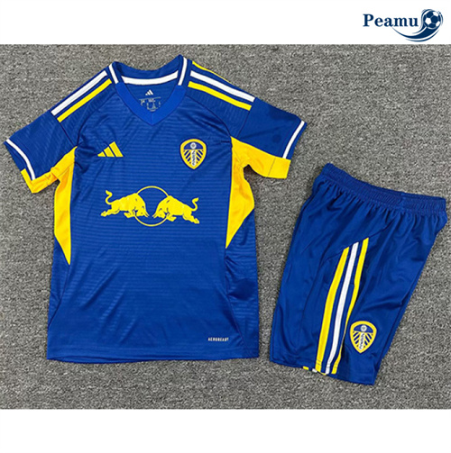 Maglia Calcio Leeds United Bambino Seconda 2025-2026