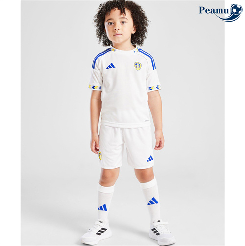 Maglia Calcio Leeds United Bambino Prima 2025-2026