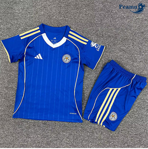 Maglia Calcio Leicester City Bambino Prima 2025-2026