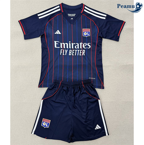 Maglia Calcio Lyon Bambino Seconda 2025-2026