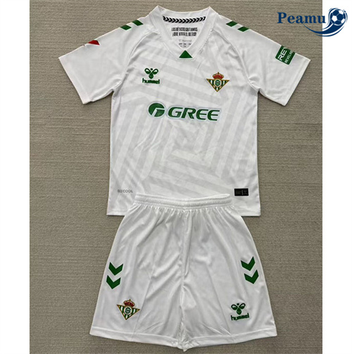 Maglia Calcio Real Betis Bambino Portiere Bianco 2025-2026