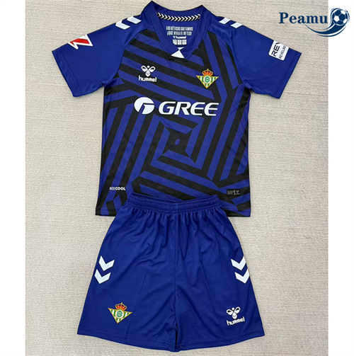 Maglia Calcio Real Betis Bambino Portiere Blu 2025-2026