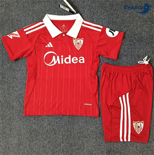 Maglia Calcio Sevilla Bambino Seconda 2025-2026