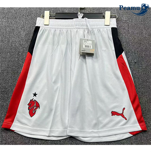 Maglia Calcio AC Milan Pantaloncini Seconda 2025-2026