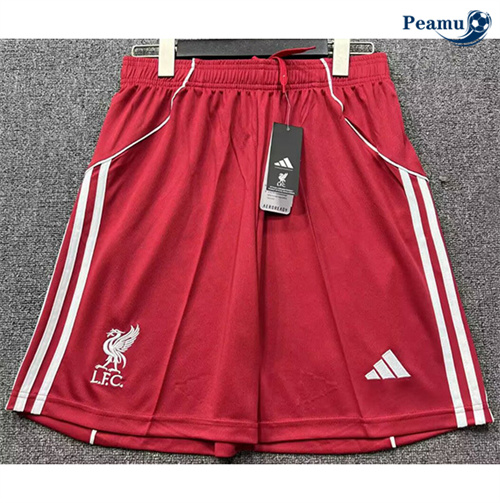 Maglia Calcio Liverpool Pantaloncini Prima 2025-2026