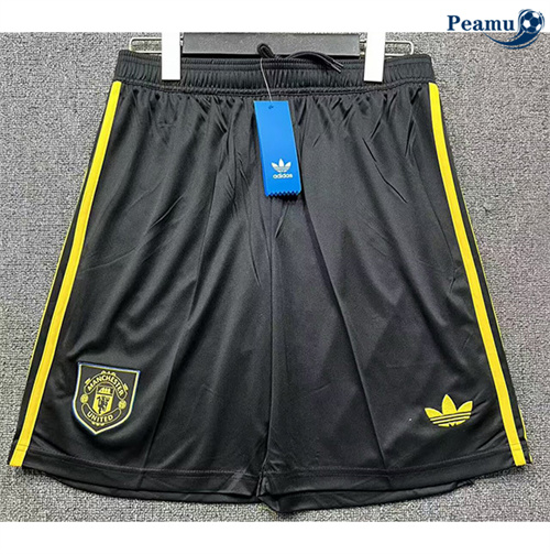 Maglia Calcio Manchester United Pantaloncini Terza 2025-2026