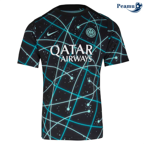Maglia Calcio Inter Milan pre-partita 2025-2026
