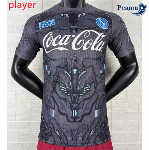 Maglia Calcio Player SSC Napoli nero 2025-2026