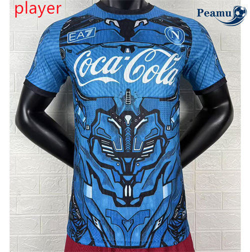 Maglia Calcio Player SSC Napoli Blu 2025-2026