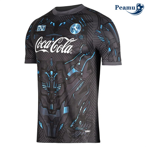 Maglia Calcio SSC Napoli nero 2025-2026