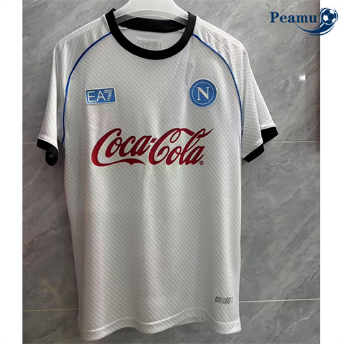 Maglia Calcio SSC Napoli Formazione Bianco 2025-2026