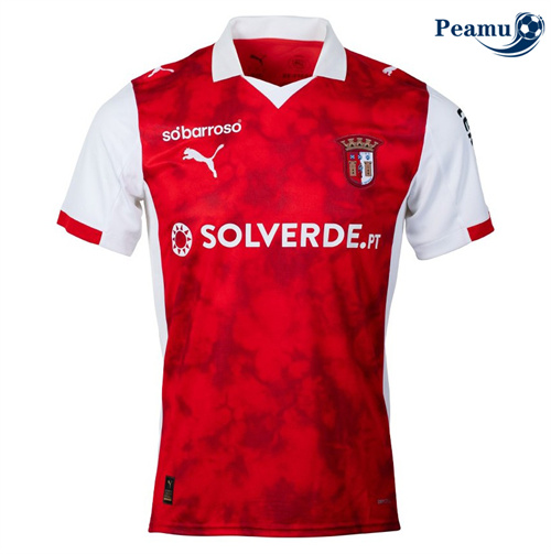Maglia Calcio Braga Prima 2025-2026
