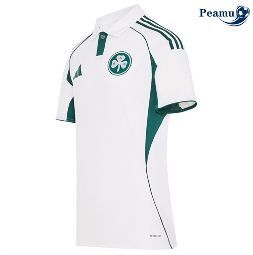 Maglia Calcio Panathinaikos Seconda Bianco 2025-2026