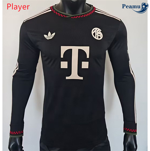 Maglia Calcio Player Bayern Monaco Seconda Manica lunga 2025-2026