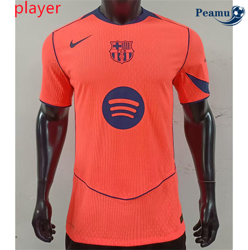 Maglia Calcio Player Barcelona Terza 2025-2026