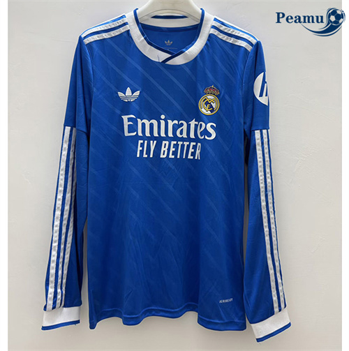 Maglia Calcio Real Madrid Terza Manica lunga 2025-2026