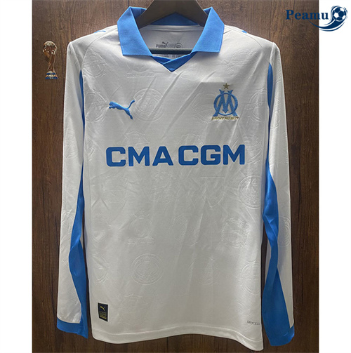 Maglia Calcio Marsiglia Prima Manica lunga 2025-2026