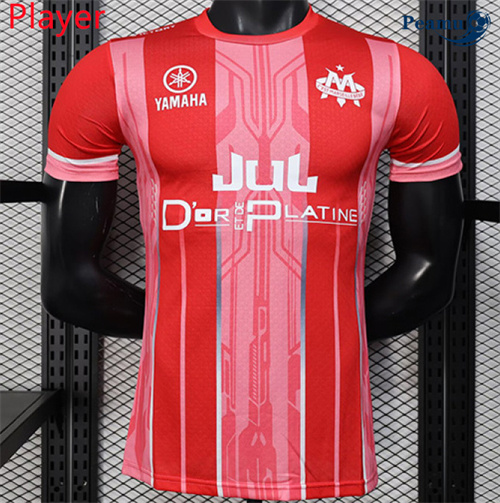 Maglia Calcio Player Marsiglia Speciale Rojo 2025-2026