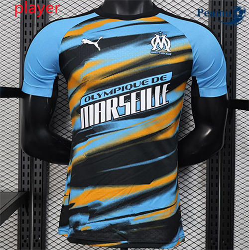 Maglia Calcio Player Marsiglia Blu 2025-2026