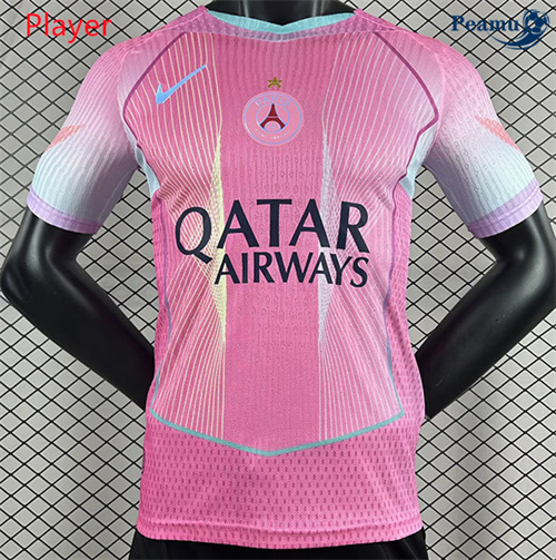 Maglia Calcio Player PSG Rosa 2025-2026