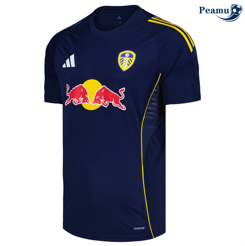 Maglia Calcio Leeds United Formazione Blu 2025-2026