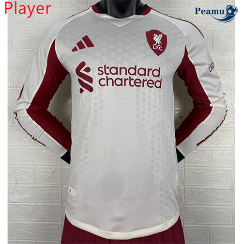 Maglia Calcio Player Liverpool Seconda Manica lunga 2025-2026