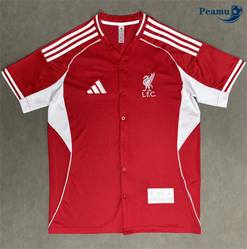 Maglia Calcio Liverpool baseball Rojo 2025-2026