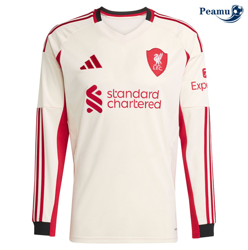 Maglia Calcio Liverpool Seconda Manica lunga 202025-2026