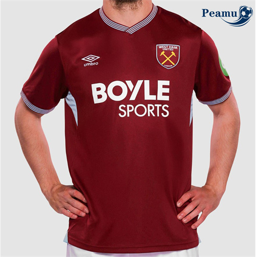 Maglia Calcio West Ham United Prima 2025-2026