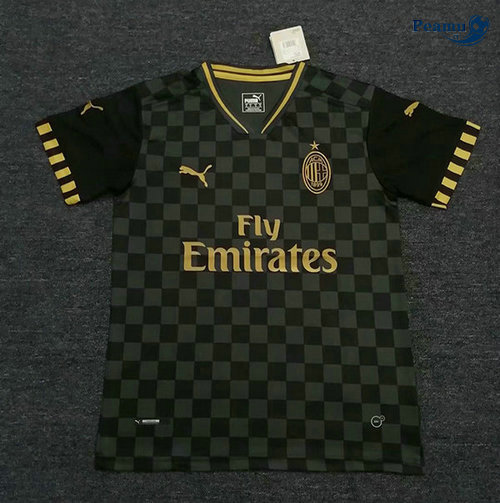 Maglia Calcio AC Milan training Nero 2019-2020