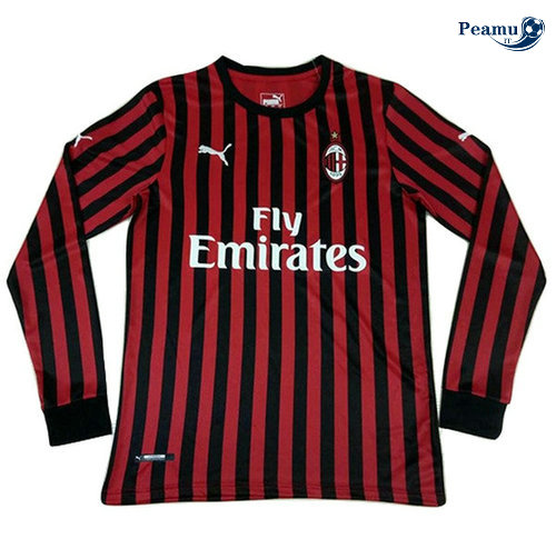 Maglia Calcio AC Milan Prima Manica lunga 2019-2020