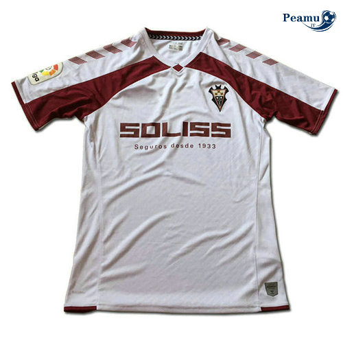 Maglia Calcio Albacete Prima Bianco 2019-2020