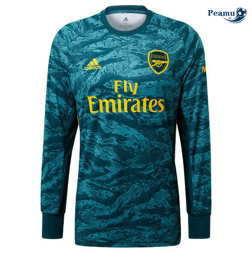 Maglia Calcio Arsenal Prima Portiere Manica lunga 2019-2020