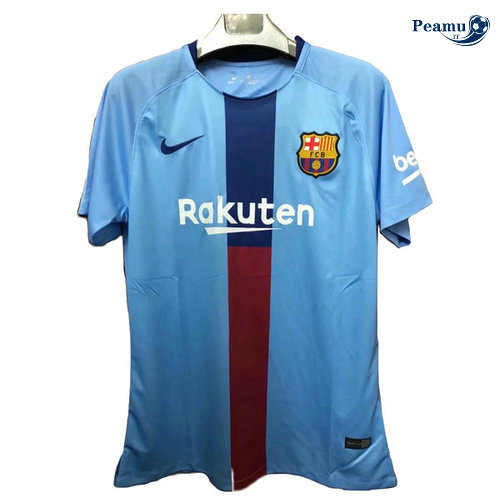 Maglia Calcio Barcellona Entrainement Azzurro 2019-2020
