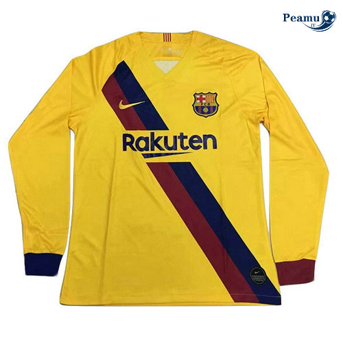 Maglia Calcio Barcellona Seconda Manica lunga 2019-2020
