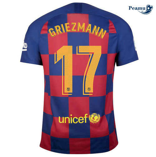 Maglia Calcio Barcellona Prima Griezmann 17 2019-2020