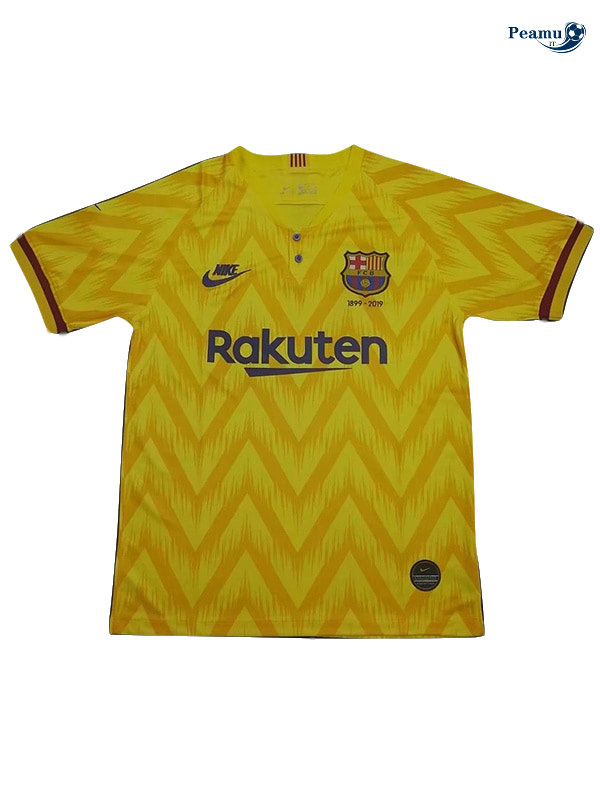 Maglia Calcio Barcellona 120 ° anniversarioedition Giallo 2019-2020