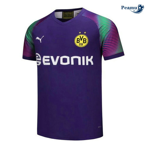 Maglia Calcio Borussia Dortmund Seconda Portiere Porpora 2019-2020