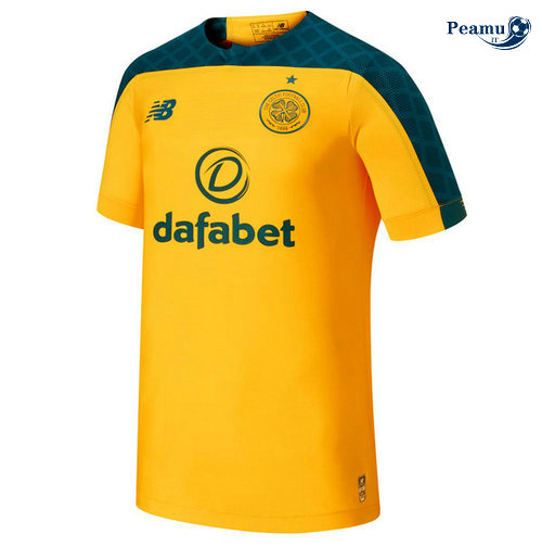 Maglia Calcio Celtic Seconda Giallo 2019-2020