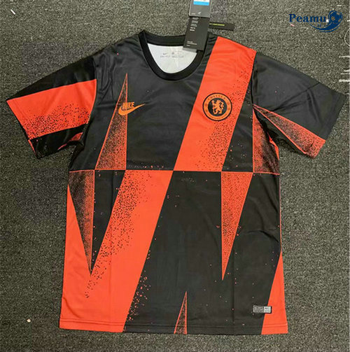 Maglia Calcio Chelsea Training Arancione/Nero 2019-2020