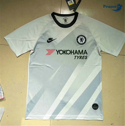 Maglia Calcio Chelsea Training Bianco 2019-2020
