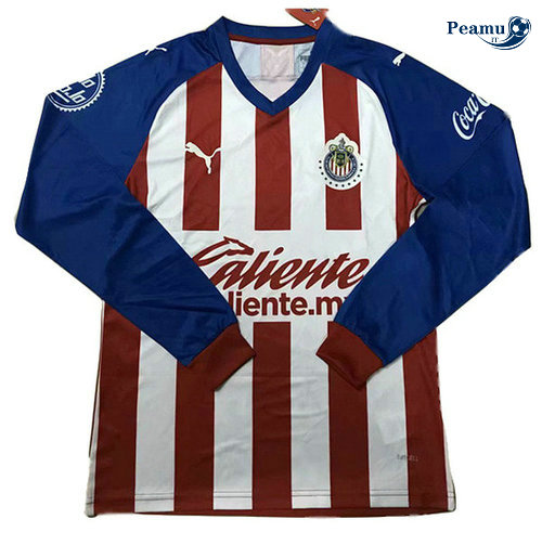 Maglia Calcio Chivas regal Prima Manica lunga 2019-2020